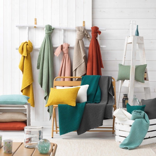 Dekoratyvinė pagalvėlė 30x50 cm Gaufrette – douceur d'intérieur-image-1