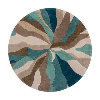 Turkio spalvos apvalus kilimas ø 133 cm Zest Infinite - Flair Rugs