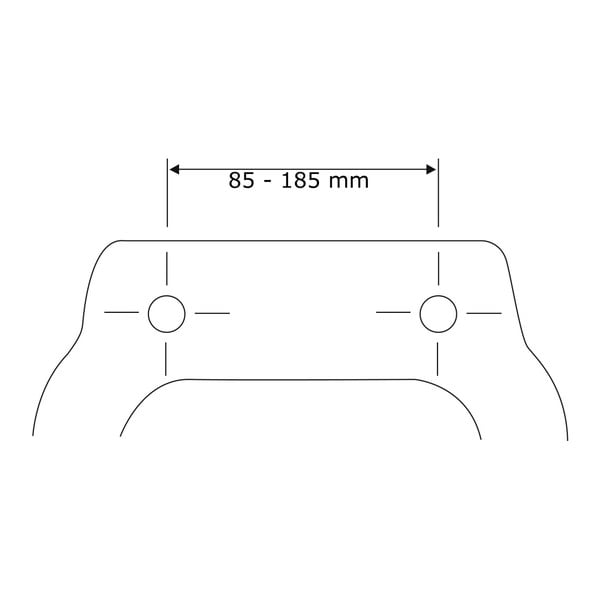 Balta lengvai užsidaranti tualeto sėdynė Wenko Rieti, 44,5 x 37 cm-image-4