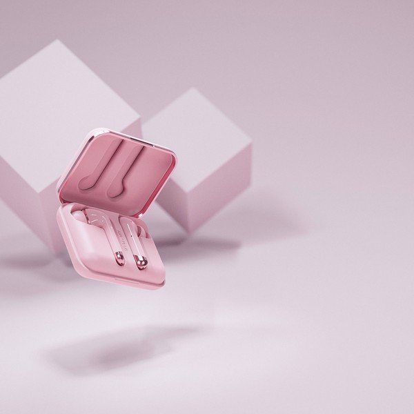 Rožiniai belaidžiai klausos aparatai Happy Plugs Air 1 Plus In-Ear-image-4