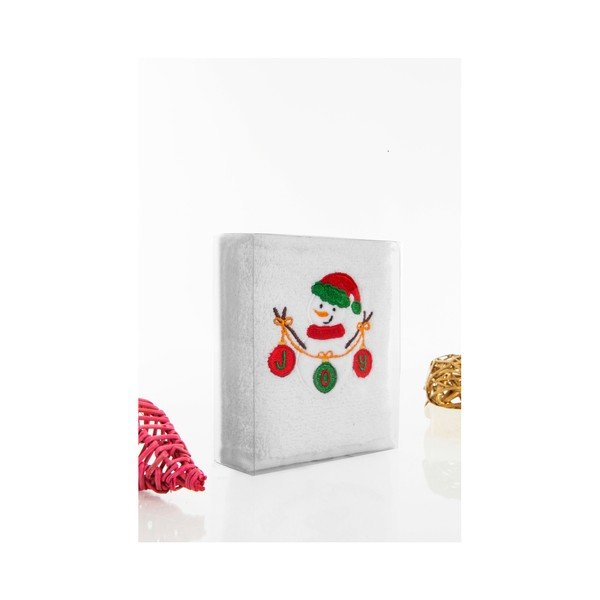 Rankšluostis "Christmas Joy White", 30 x 50 cm-image-2