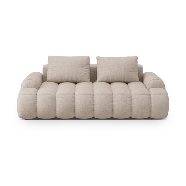 Šviesiai rudos spalvos sofa 200 cm Linz – Cosmopolitan Design