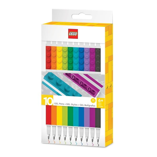 Geliniai rašikliai 10 vnt rinkinyje - LEGO®