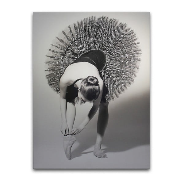 Paveikslas Styler Canvas Glam Ballerina, 60 x 80 cm