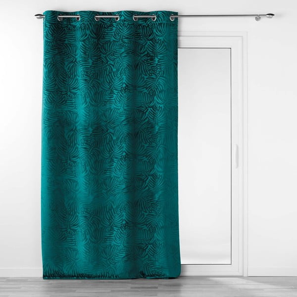 Iš velveto užuolaida mėlynos spalvos 140x240 cm Analia – douceur d'intérieur