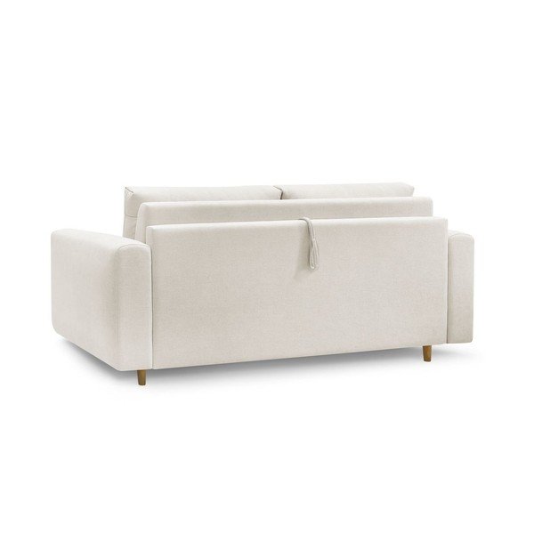 Smėlio spalvos sofa miegojimui/sulankstoma 200 cm Cocoone – Bobochic Paris-image-4