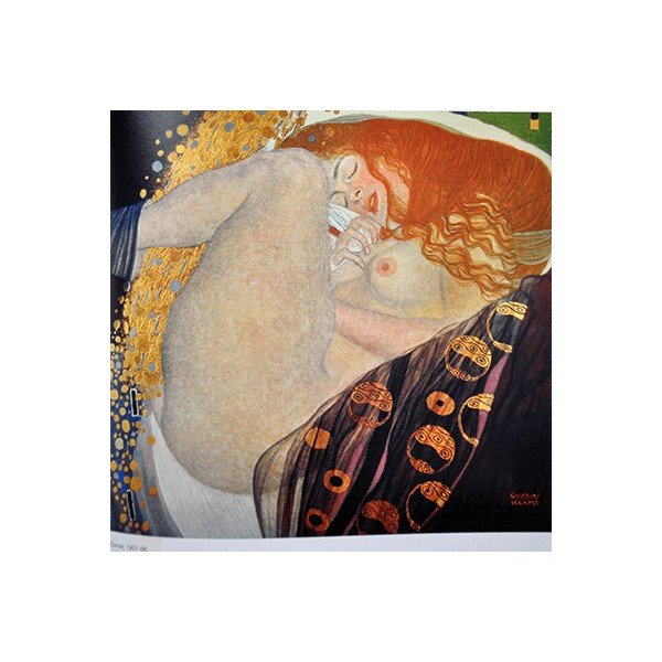 Gustavas Klimtas - Danae, 80x80 cm