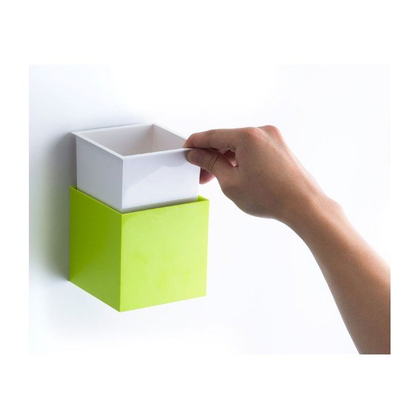 Sieninė dėžutė Pixel Box, žalia-image-2