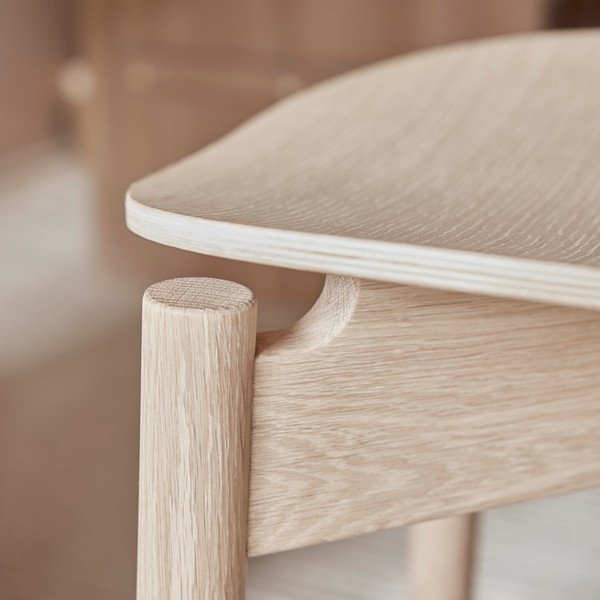 Šviesios natūralios spalvos iš uosio masyvo valgomojo kėdė Oy – OYOY Living Design-image-4