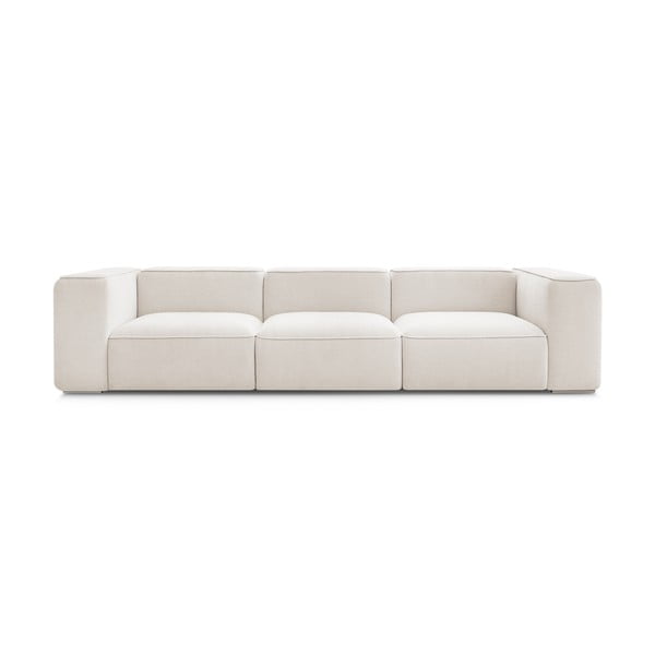 Sofa baltos spalvos 345 cm Zephyr – Bobochic Paris