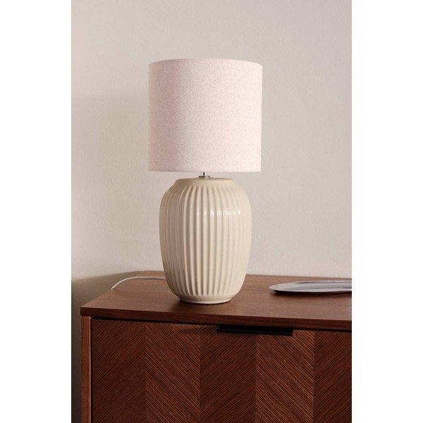 Smėlio spalvos iš keramikos stalinis šviestuvas (aukštis 41,5 cm) Karlsson – Jotex-image-2