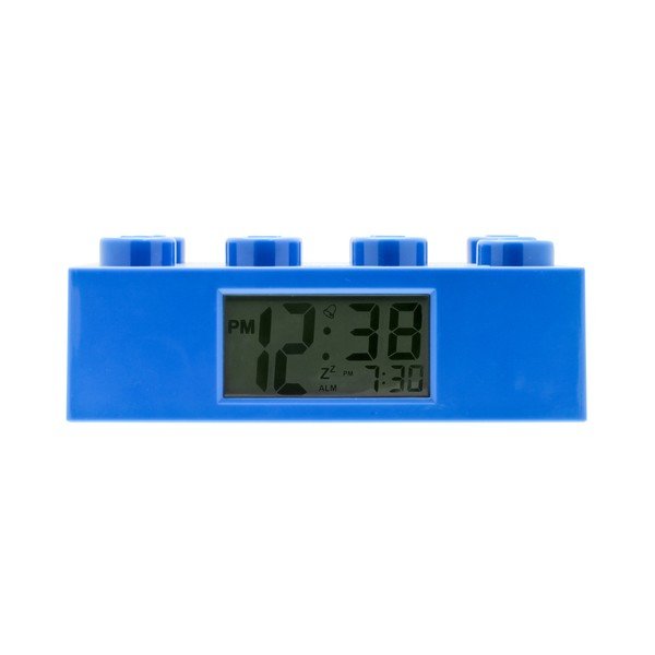 Mėlynas laikrodis su LEGO® plytų žadintuvu-image-3