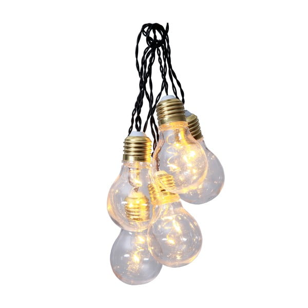 Balta LED girlianda Star Trading Glow, ilgis 1 m-image-2