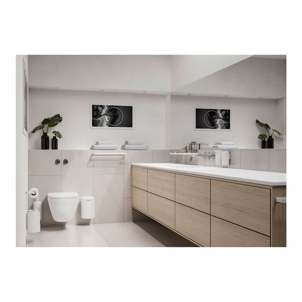 Baltas tualetinio popieriaus laikiklis Zone Rim-image-1