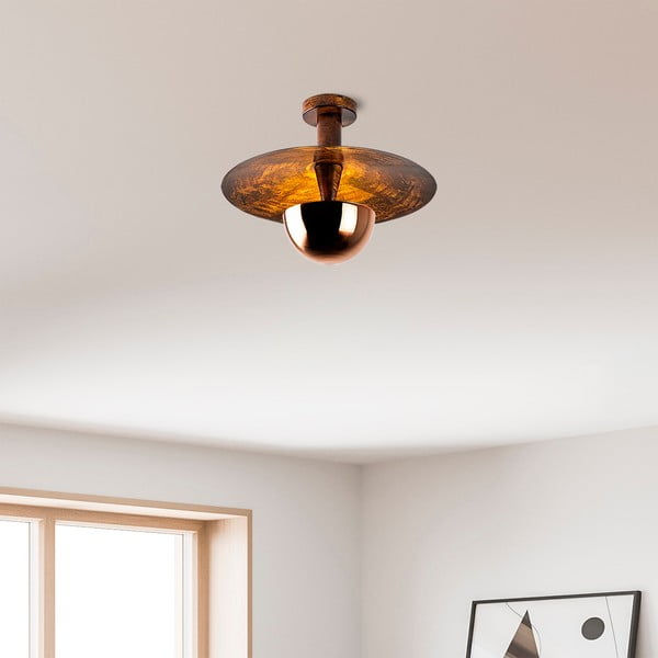 Vario spalvos lubinis šviestuvas ø 38 cm su metaliniu gaubtu Kurt – Opviq lights-image-1