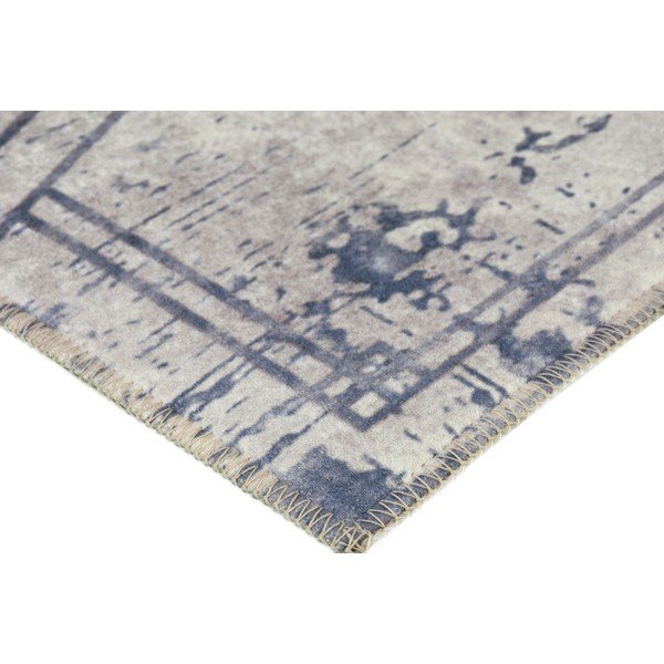 Šviesiai pilkas plaunamas kilimas 80x50 cm - Vitaus-image-2