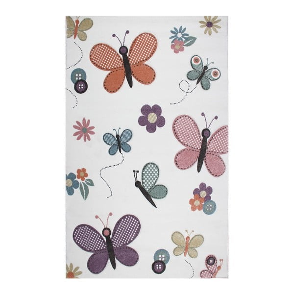 Vaikiškas kilimas "Eco" kilimai "Butterfly", 160 x 230 cm