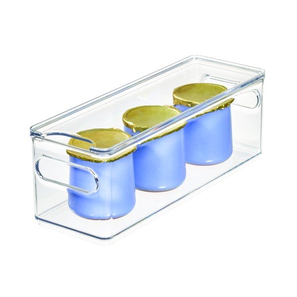 Skaidri dėžutė su dangteliu iDesign The Home Edit, 31,1 x 10,8 cm-image-2