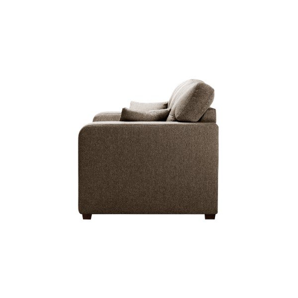 Rudos spalvos sofa lova Prêt à Meubler Classics Melvin-image-2