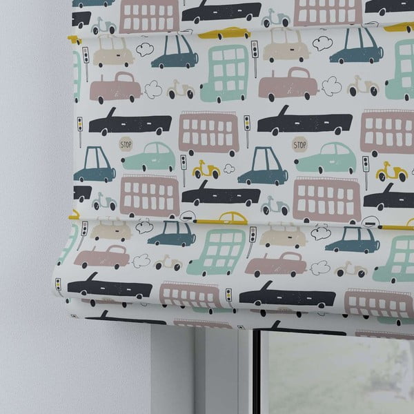 Vaikiški roletai 170x100 cm Magic - Yellow Tipi-image-4