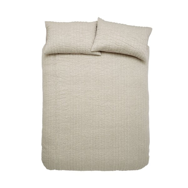 Dvigulė patalynė smėlio spalvos 200x200 cm Tamba Stripe – Pineapple Elephant-image-2