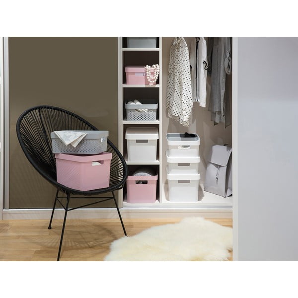 Pilkas krepšys Curver Infinity Dots, 17 l-image-1