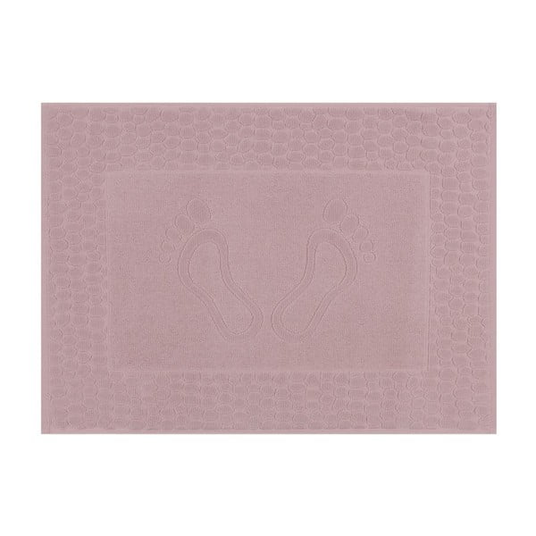 Dulkėtos rožinės spalvos vonios kilimėlis "Pastela", 70 x 50 cm