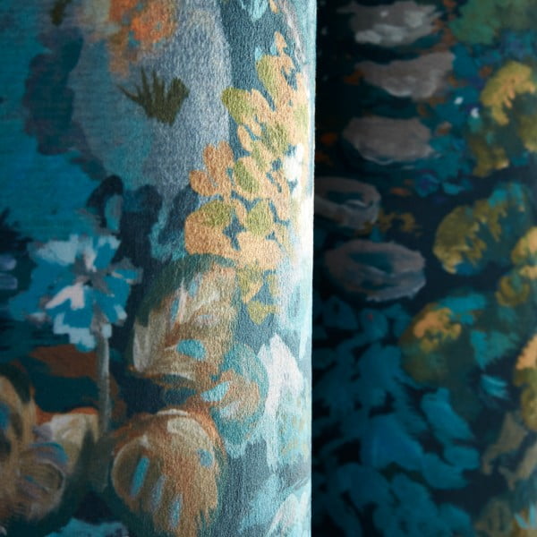 Mėlynos spalvos užuolaidos 2 vnt. 168x229 cm Garden Walk – RHS-image-3