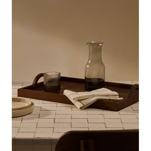 Iš medienos padėklas 36x51 cm Rommu – Kave Home-image-1