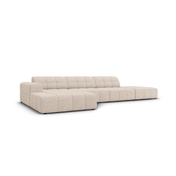 Kampinė sofa smėlio spalvos (su kairiuoju kampu) Chicago – Cosmopolitan Design-image-4