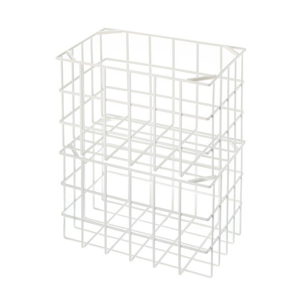 Baltas sukraunamas krepšys YAMAZAKI Tower-image-1