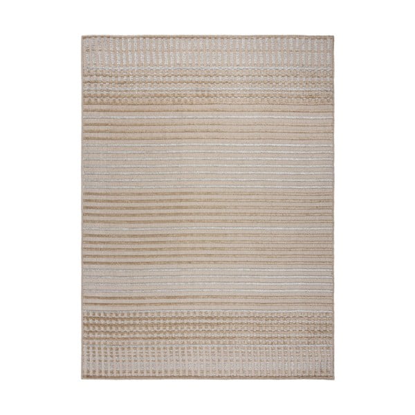 Skalbiamas iš šenilino kilimas smėlio spalvos 200x320 cm Elton – Flair Rugs
