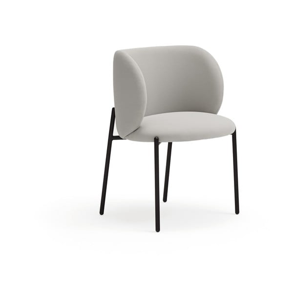 Šviesiai pilkos spalvos valgomojo kėdės, 2 vnt. Mogi - Teulat