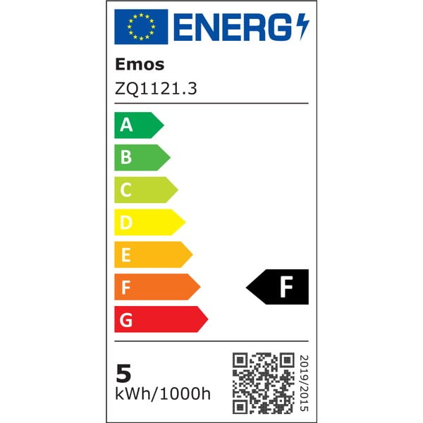 Neutralios LED lemputės 3 vnt. 5 W E27, – EMOS-image-2
