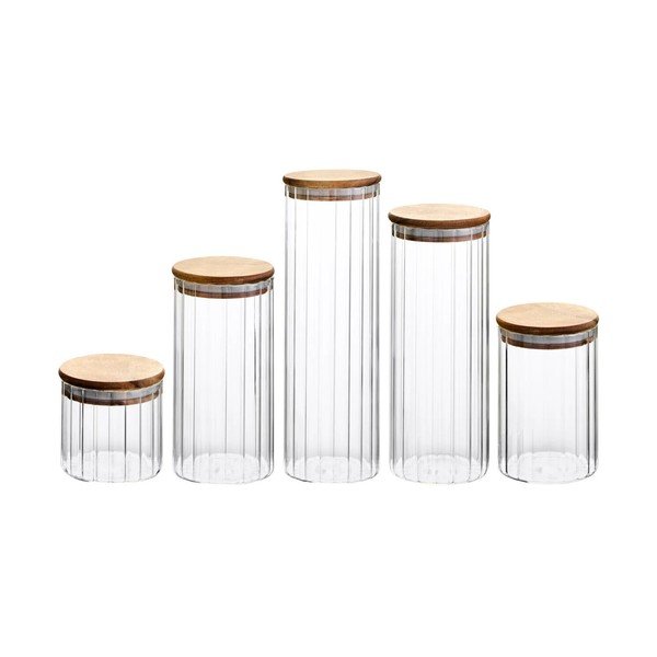 Maisto laikymo indai 5 vnt. maistui Freska – Premier Housewares