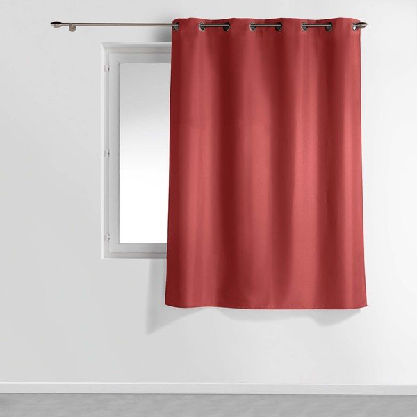 Raudonos spalvos užuolaida 140x180 cm Essentiel – douceur d'intérieur