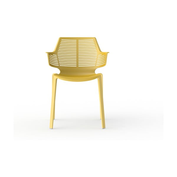 2 geltonų sodo kėdžių rinkinys "Resol Ikona