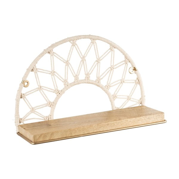Lentynos iš medžio masyvo Macrame - Sema-image-1