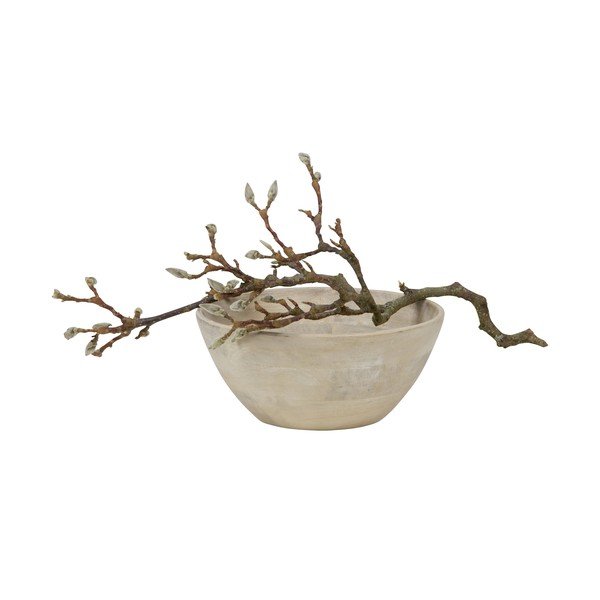 Dekoratyvinis dubuo iš mango medienos BePureHome, ø 25,5 cm-image-1
