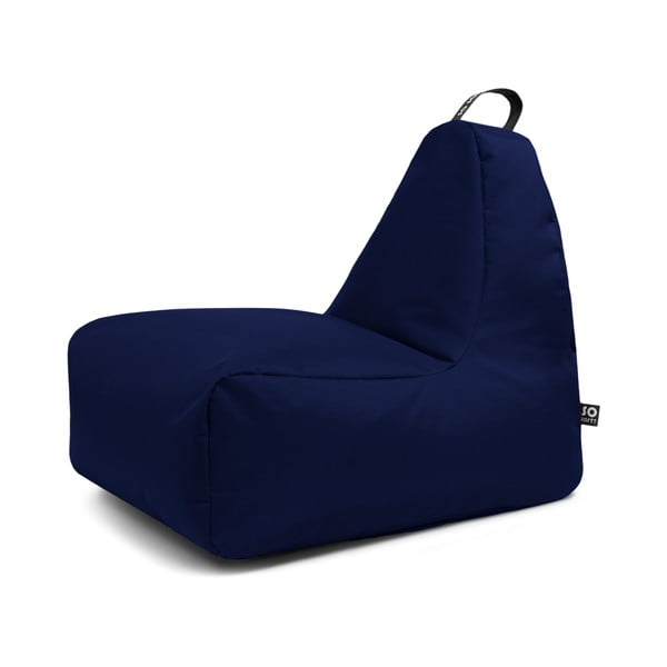 Tamsiai mėlynos spalvos sėdmaišis Chill L – So Soft?