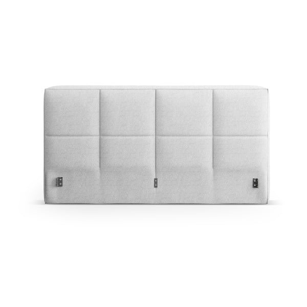 Šviesiai pilkos spalvos iš audinio galvūgalis 209x100 cm Darren – Micadoni -image-2