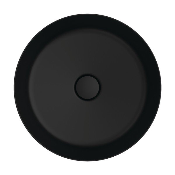 Iš keramikos apvalios formos praustuvas matinės juodos spalvos ø 40 cm Ipalyss – Ideal Standard-image-2