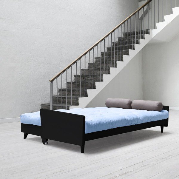Sofa lova "Karup India" juoda/selesta/risa-image-1