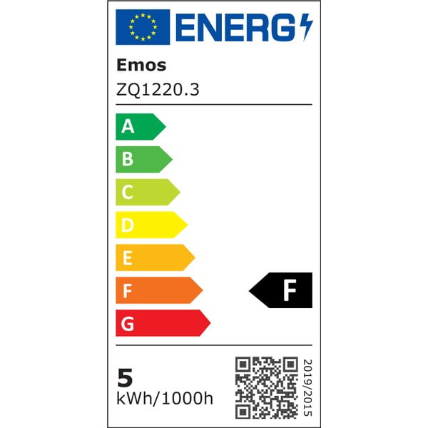 3 LED lempučių rinkinys EMOS Classic Mini Globe Warm White, 5W E14-image-2
