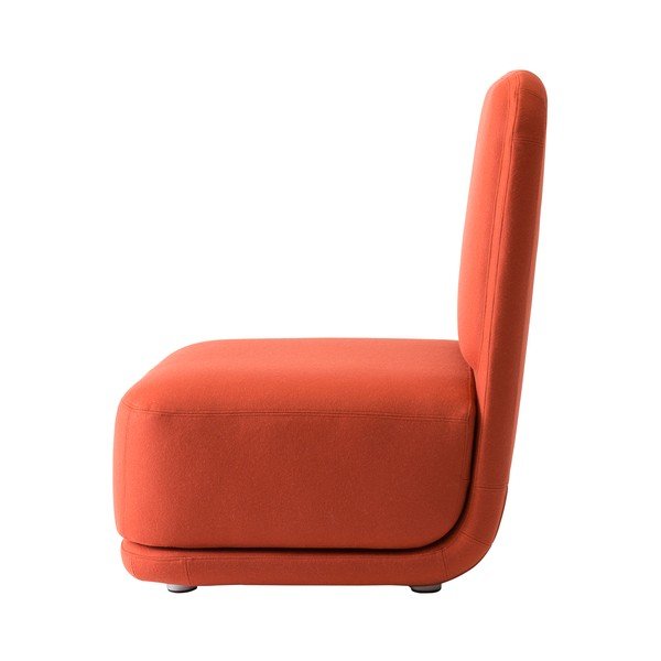 Oranžinė minkšta kėdė Softline Standby-image-2