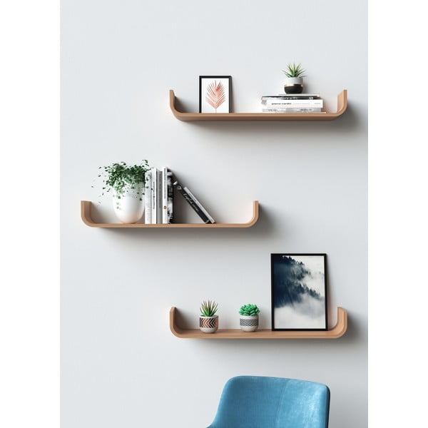 Sieninė lentyna iš ąžuolo medienos Tenzo Flower-image-1