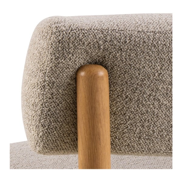 Iš boucle krėslas smėlio spalvos Burley – Actona-image-3