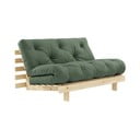 Sulankstoma sofa Karup Design Roots Raw/Olive Green