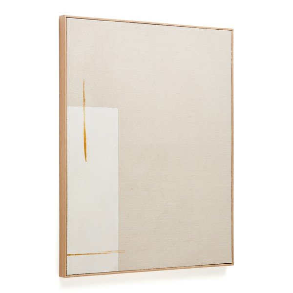 Paveikslas tapyba rankomis (tapyba) su rėmeliu/tapyba ant drobės 80x100 cm Salin – Kave Home