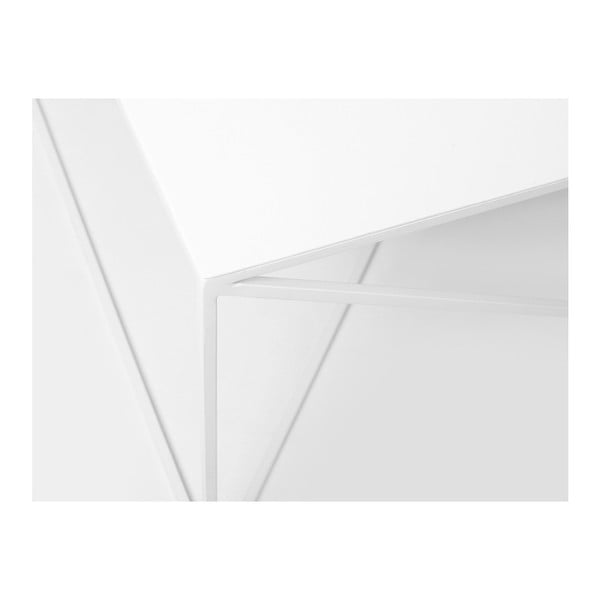 Baltas žurnalinis staliukas CustomForm Memo, 100 x 100 cm-image-2